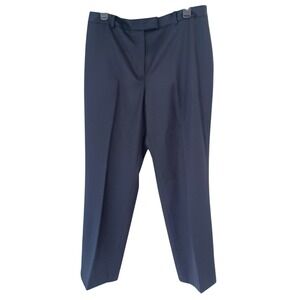 Brooks Brothers Caroline Fit Navy Blue Dress Pants Womens Size 12 Trousers